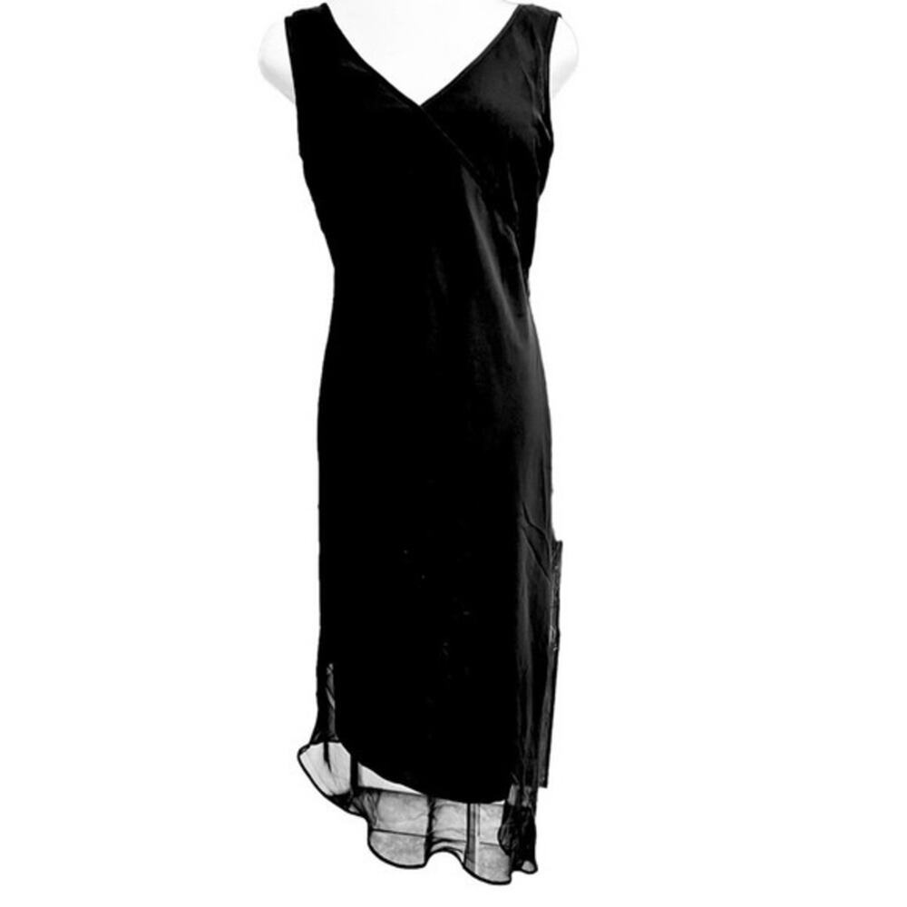 Dorothy Perkins Black‎ Sleeveless Dress Size L